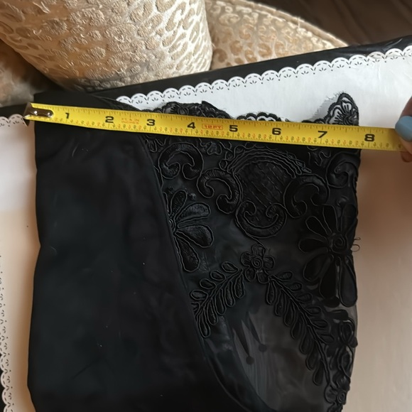 NIB OTK flat back faux suede boot with lace trim - Picture 7 of 11